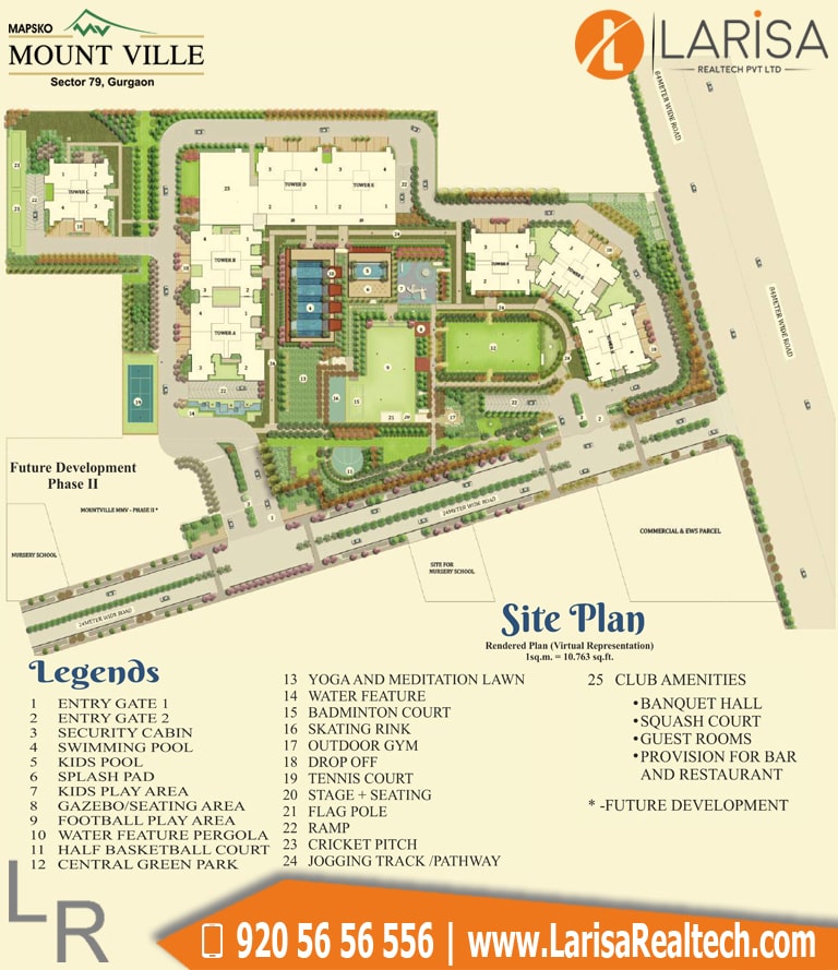 Mapsko Mount Ville Site Plan