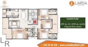DLF Garden City Floors Floor Plan 1