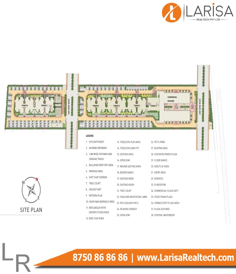 site plan signature global millennia 4