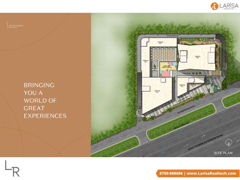 site plan aipl joy gallery