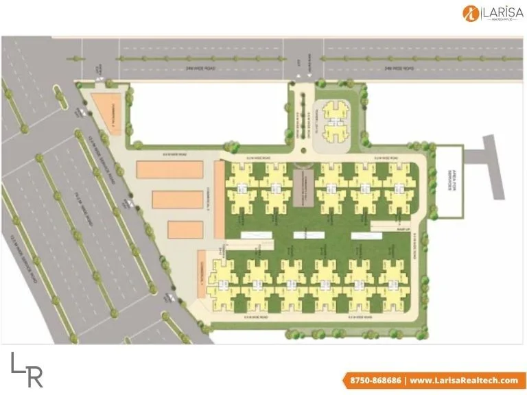 zara roma site plan