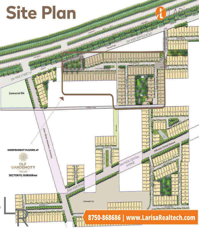 DLF Garden City Enclave Floors