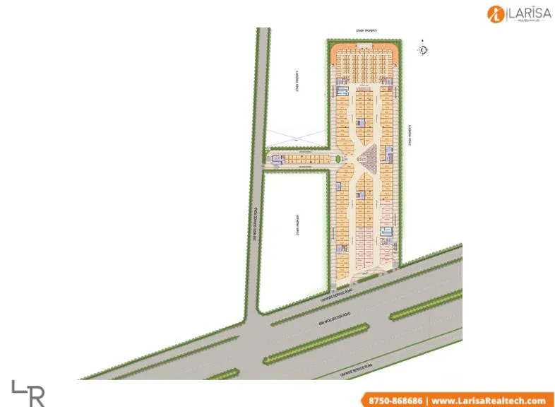 m3m route 65 site plan