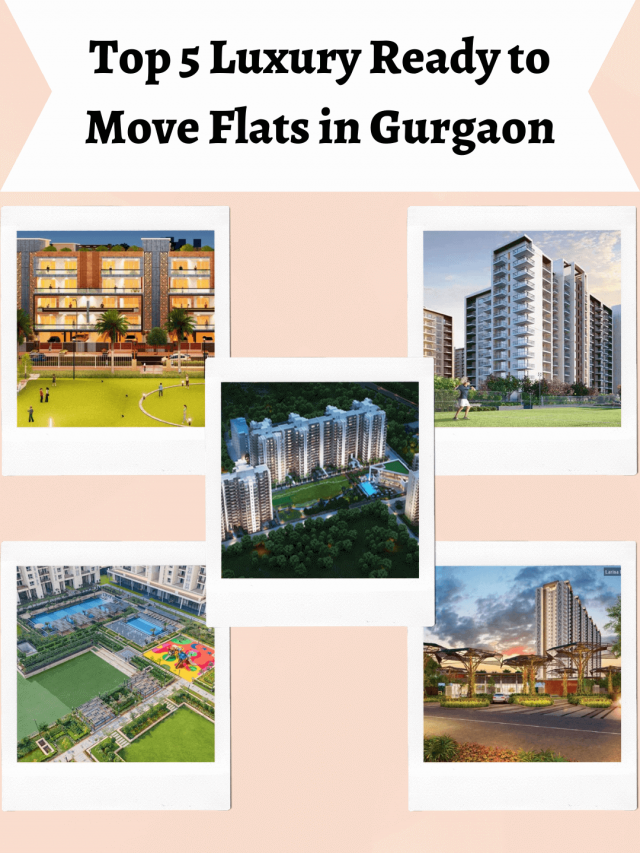 Top 5 Luxury Ready to Move Flats in Gurgaon 2022-2023