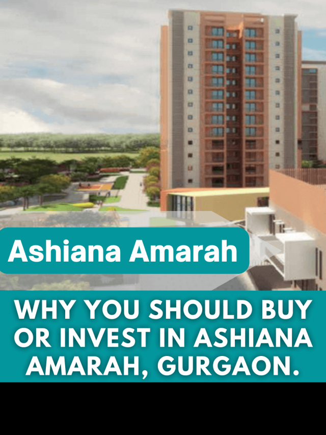 Why? You Should Buy Or Invest in Ashiana amarah, Sector 93 Gurgaon.