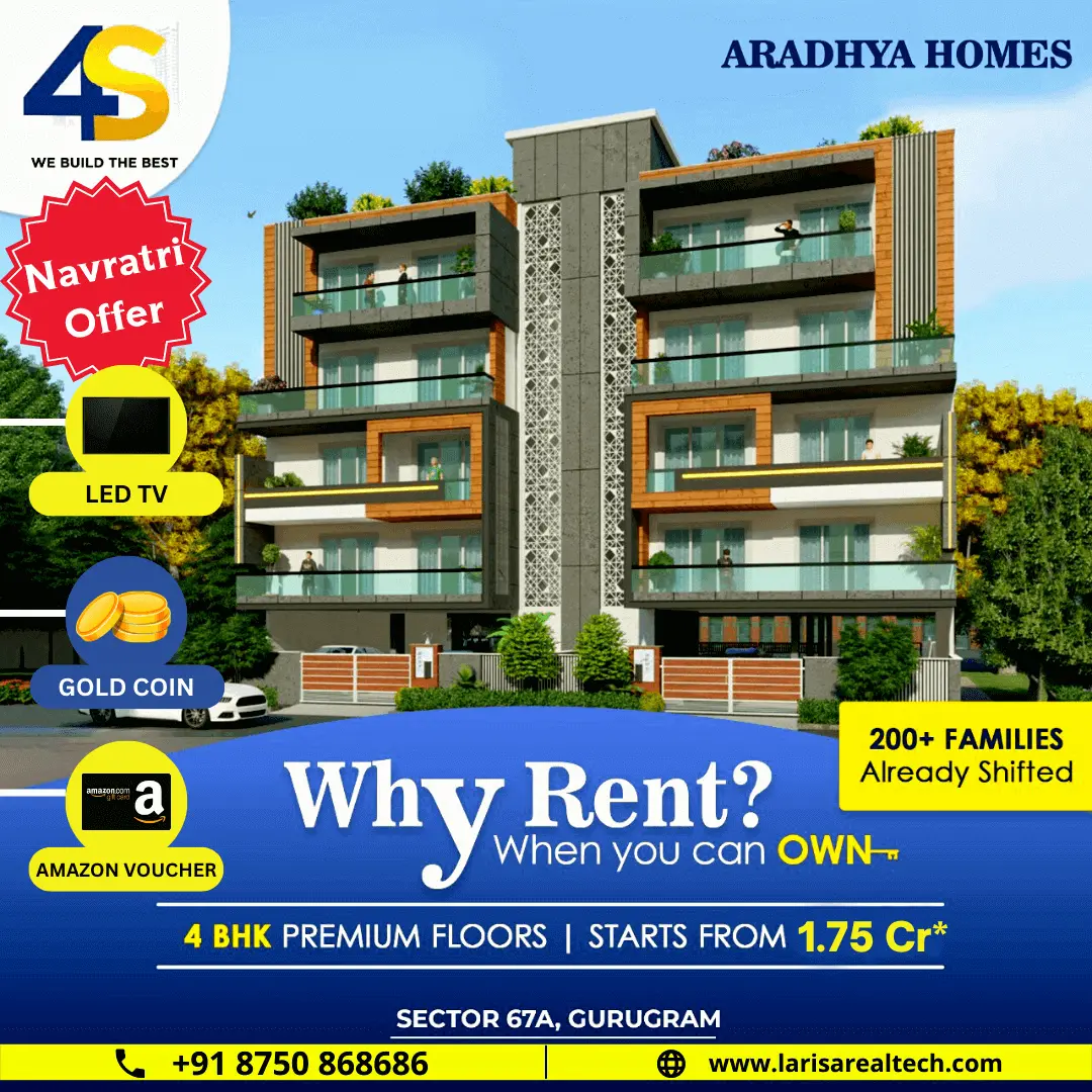 Aradhya Homes Navratri Offer