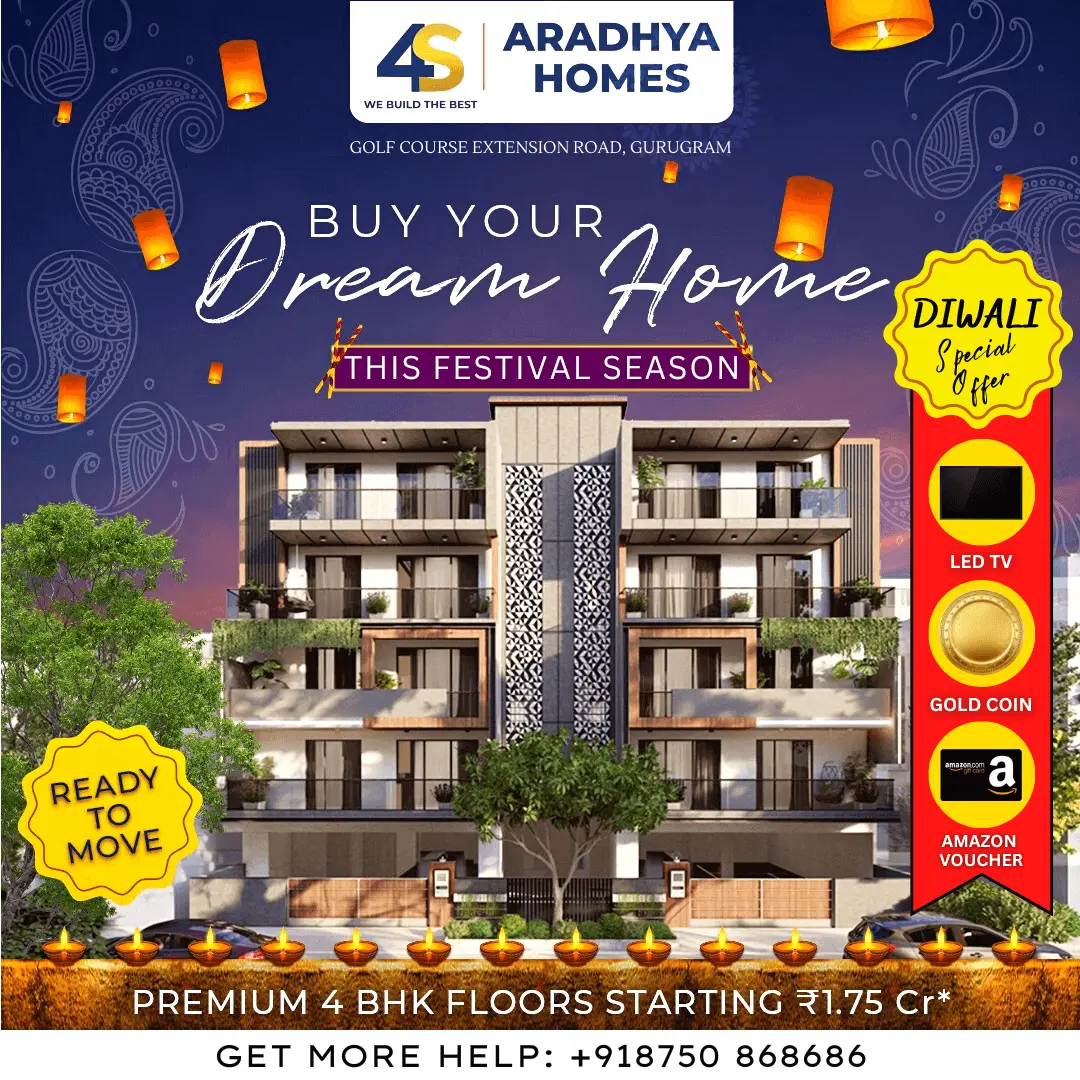 Aradhya Homes Diwali Offer