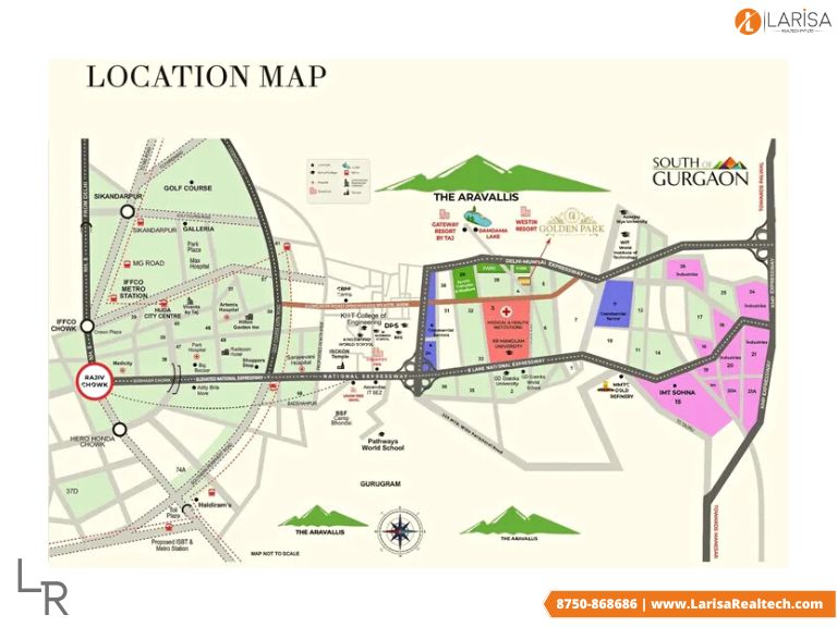 golden-park-location-map