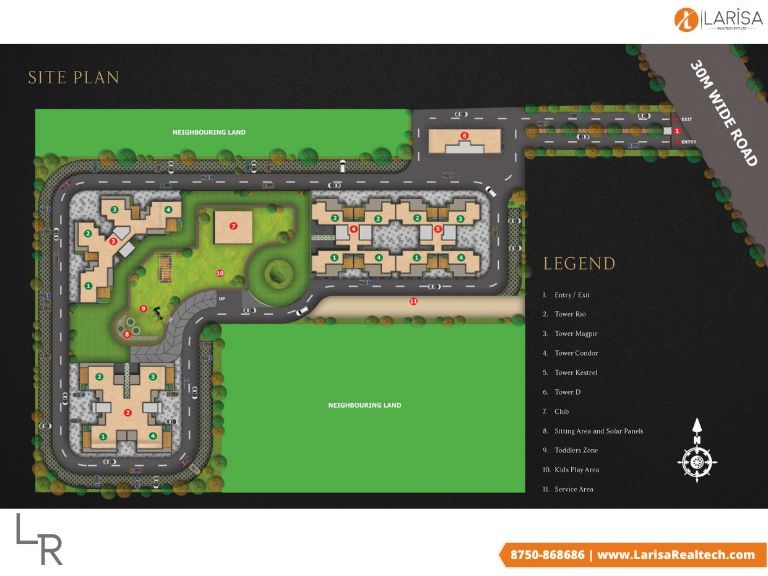 Oxirich Chintamani Site Plan