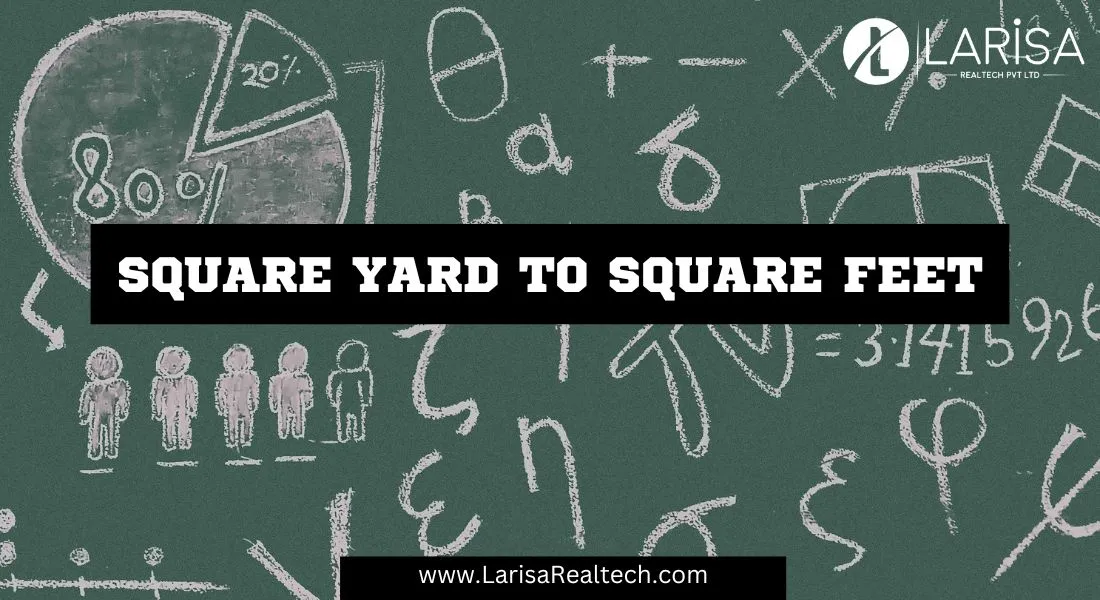 square yard to square feet