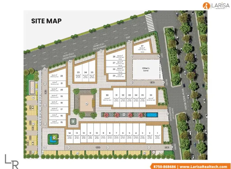 adani downtown avenue site plan