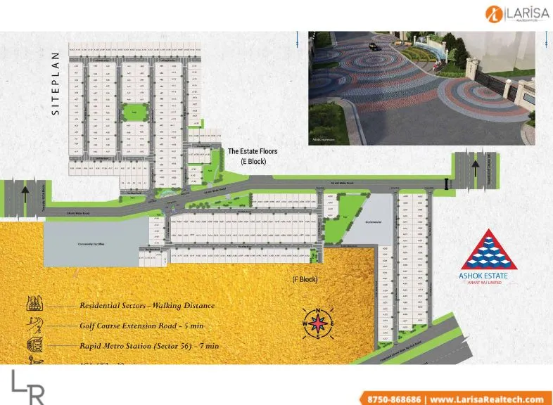 trehan luxury floors sector 63a site plan