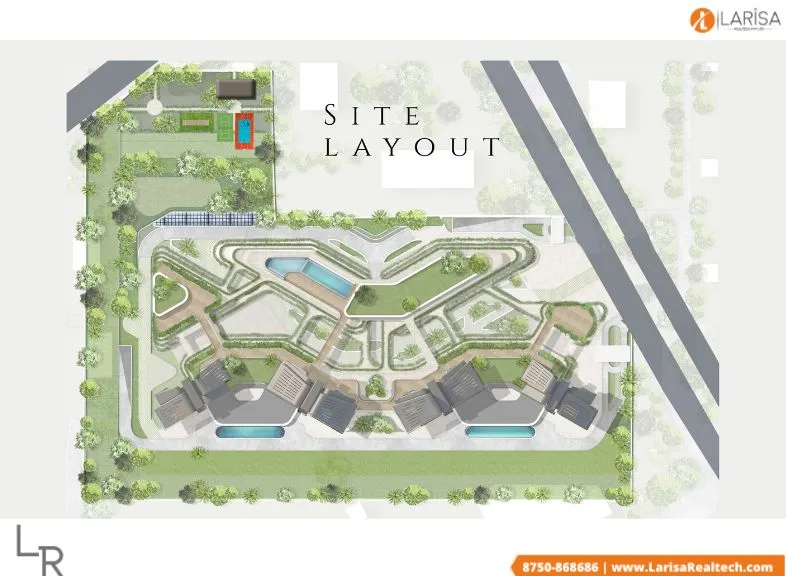 ganga nandaka site plan