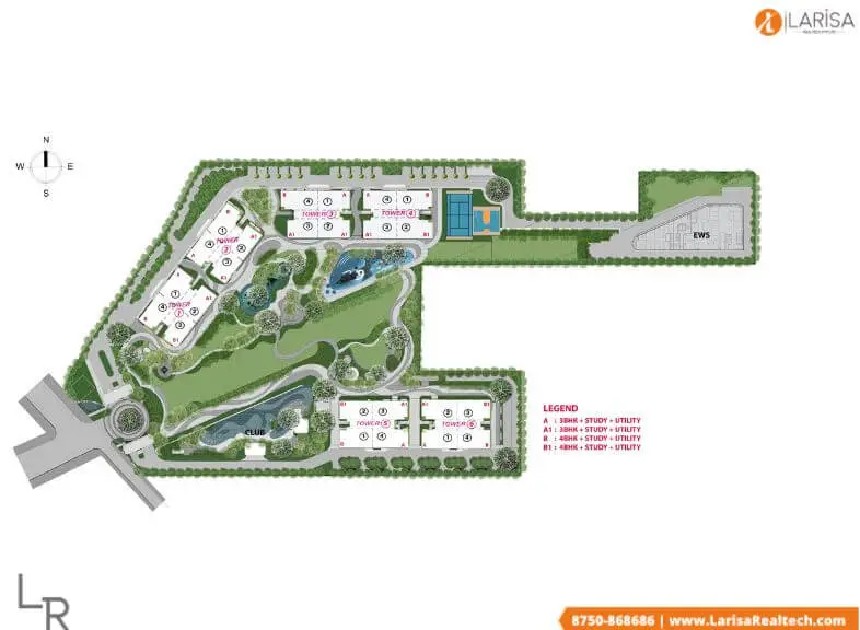 smart world the edition site plan