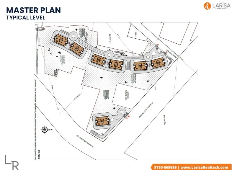 DLF Privana South Site Plan