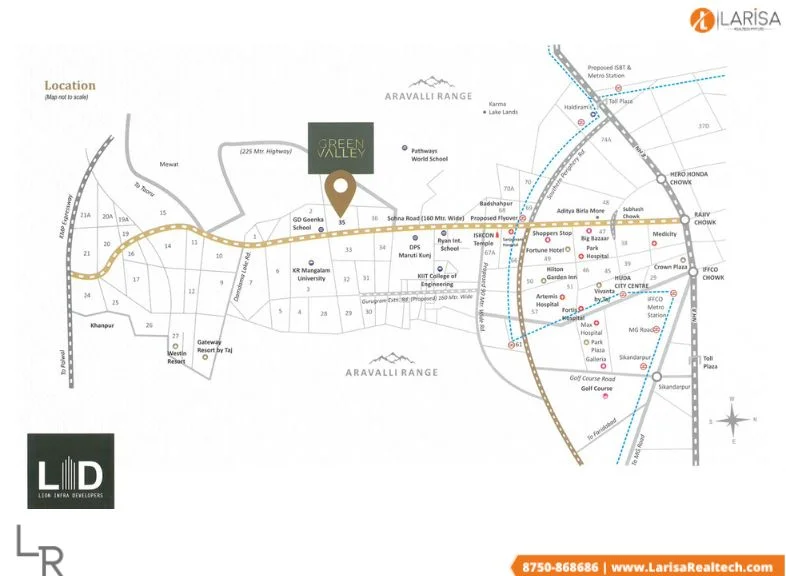 LID Green Valley Location Map