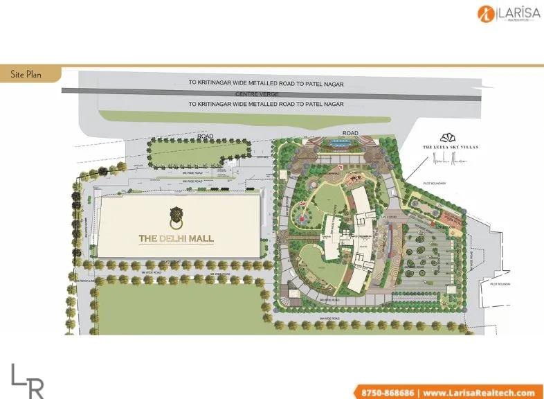 Raheja Delhi Mall Site Plan