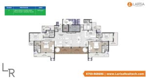 floor plan of m3m mansion gurgaon