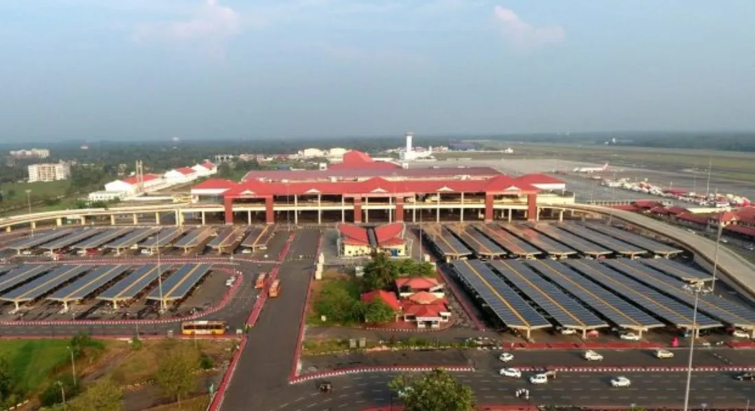 largest airport in india