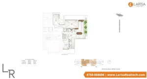 floor plan krisumi waterside residences