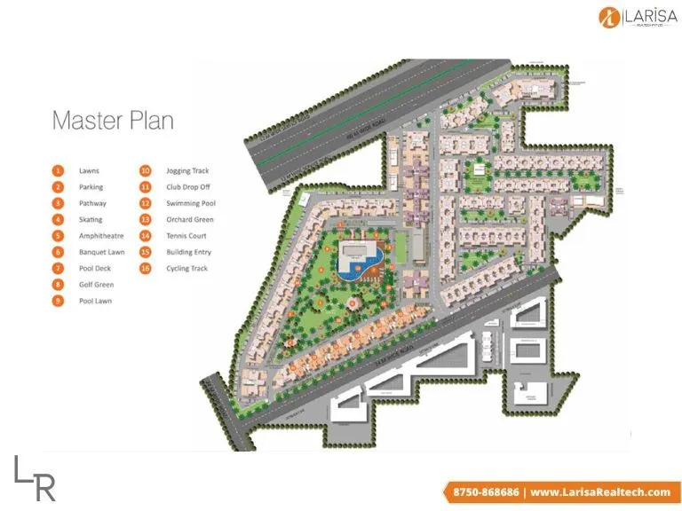 sare homes sector 92 gurgaon site plan