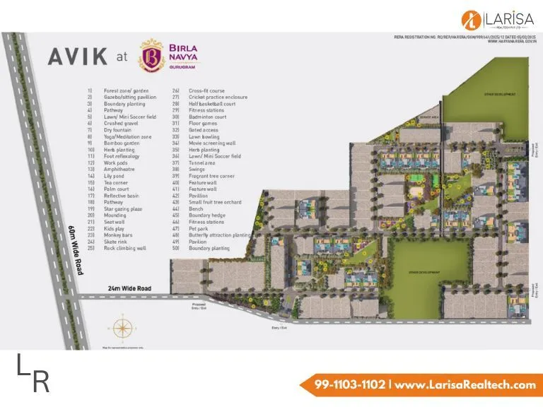 Birla Navya Avik 2 Site Plan