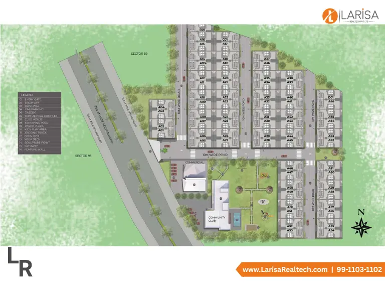 Ganga Kashi Sector 89 Master Plan