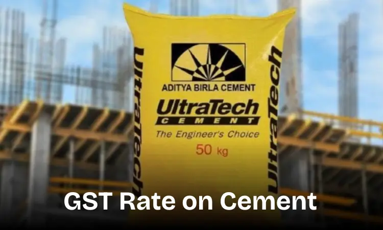 New GST Rate on Cement 