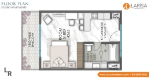 Central Park Delphine Type 2 Floor Plan