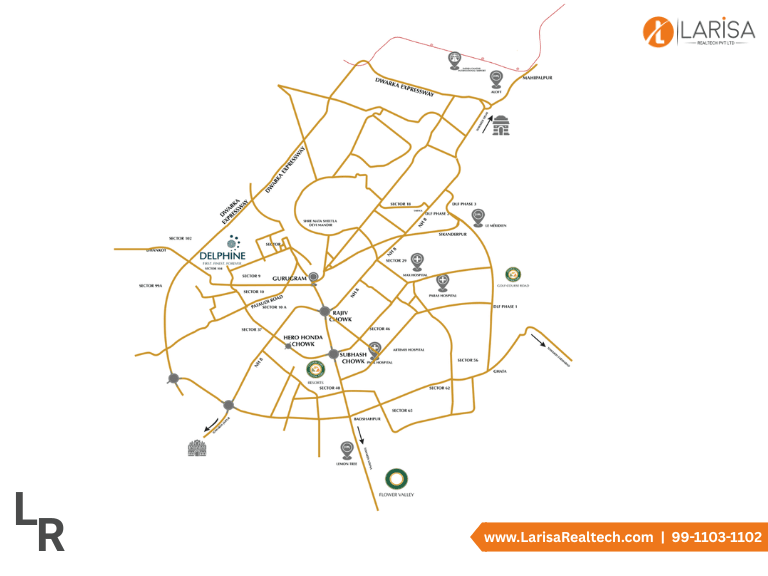 Central Park 104 Location Map